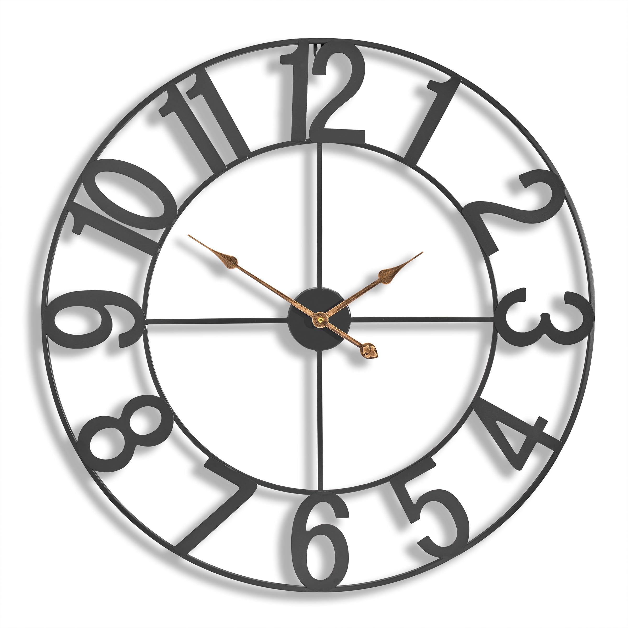 Sorbus Large Wall Clock for Living Room Decor