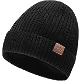 Oversize XXL Winter Beanie Hat for Men Women, Wool Warm Knit Hats Ski Cap Unisex Fashion Knit Cuffed Cap for Big Heads