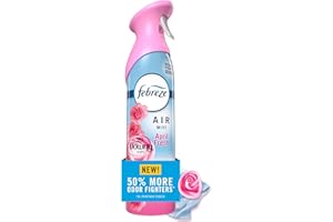 Febreze Air, Air Freshener Spray, Odour Fighting Room Spray, Deodourizer for Home Bathroom Kitchen Office Apartment Dorm Room