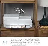 HP Multifunction Printer White Print Copy Scan Wireless Auto Duplex ADF Instant view 5