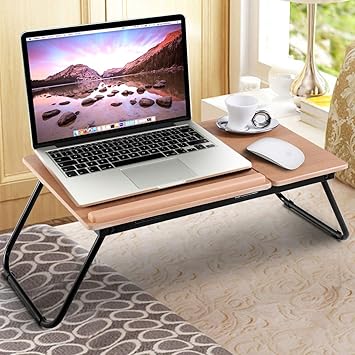 Amazon Com Safstar Portable Laptop Lap Desk Folding Breakfast