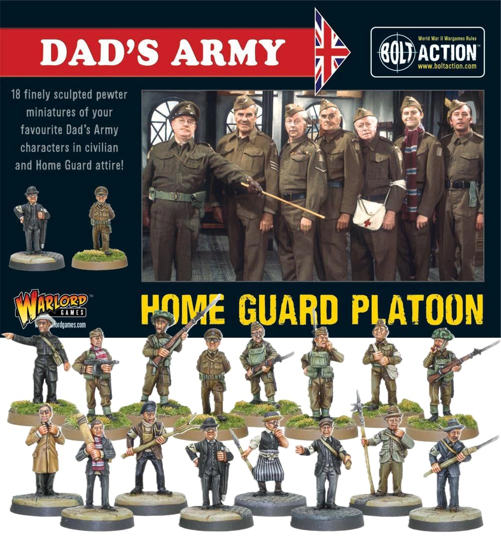 Warlord Games Dad's Army Home Guard Platoon 28mm Miniatures - Bolt Action