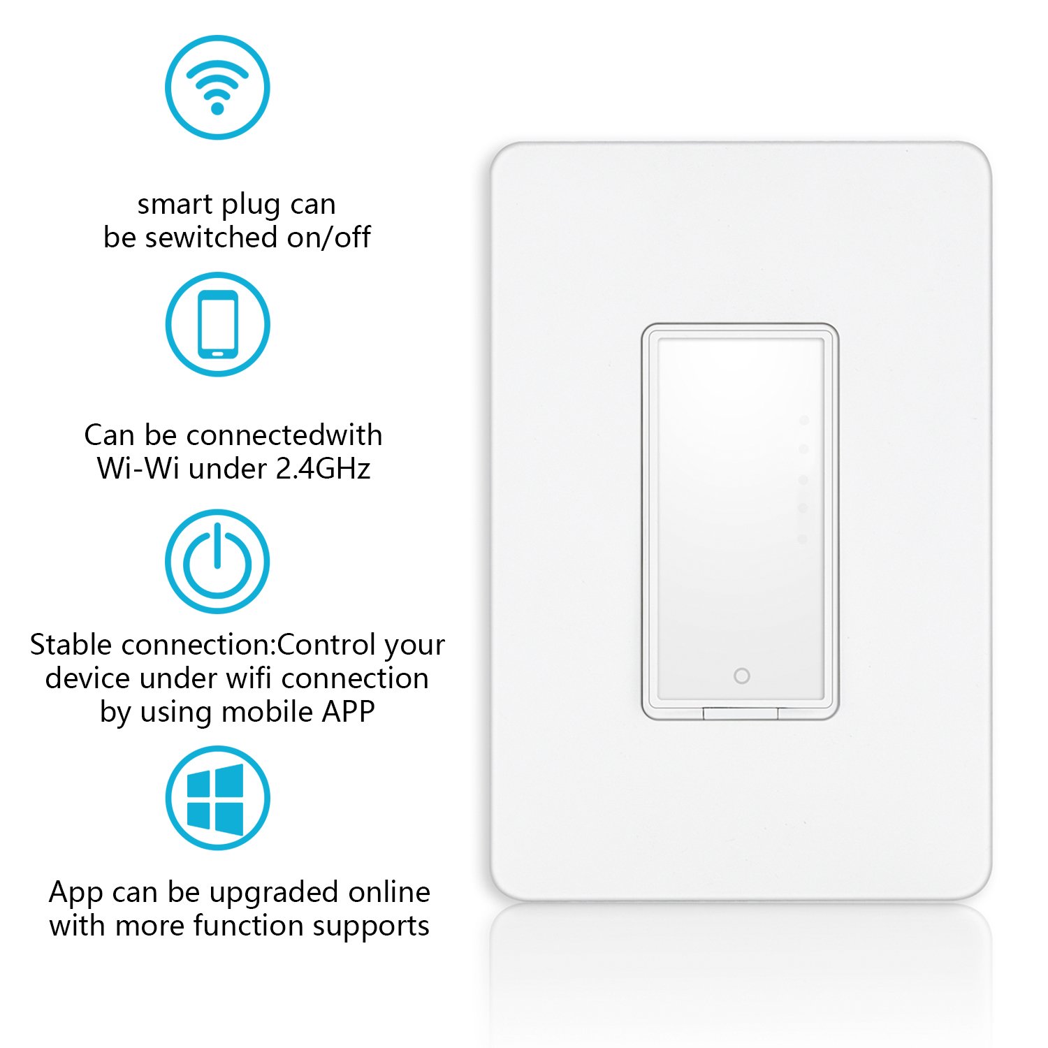 Smart Switch by MartinJerry Works with Alexa, Smart Home Devices