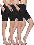 Cadmus Workout Shorts with Pockets High Waist Tummy