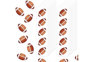 SODKNOW 120 Pcs Football Stickers Vinyl, Football Helmet Stickers for Water Bottle Kids Boys, Sports Ball Decals Waterproof for Football Sports Party Favor Supply Reward Pride Planner Calendar DIY Craft