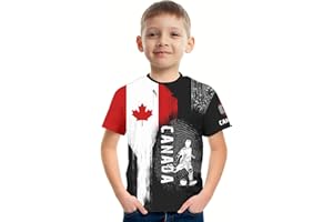 REVENEVER Kids Soccer Jersey for Boys Girls Football Training Shirt Uniform Sport Casual T Shirt for Soccer Fans