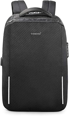 Amazon Switisan ビジネスリュック メンズ 大容量 リュック 防水 盗難防止 15 6インチpc収納可 バックパック Rfid機能ロック Usb充電ポート付き リュックサック タウンリュック 通勤 旅行 就職活動 耐衝撃 Tsa税関ロック 再帰反射 Switisan メンズ