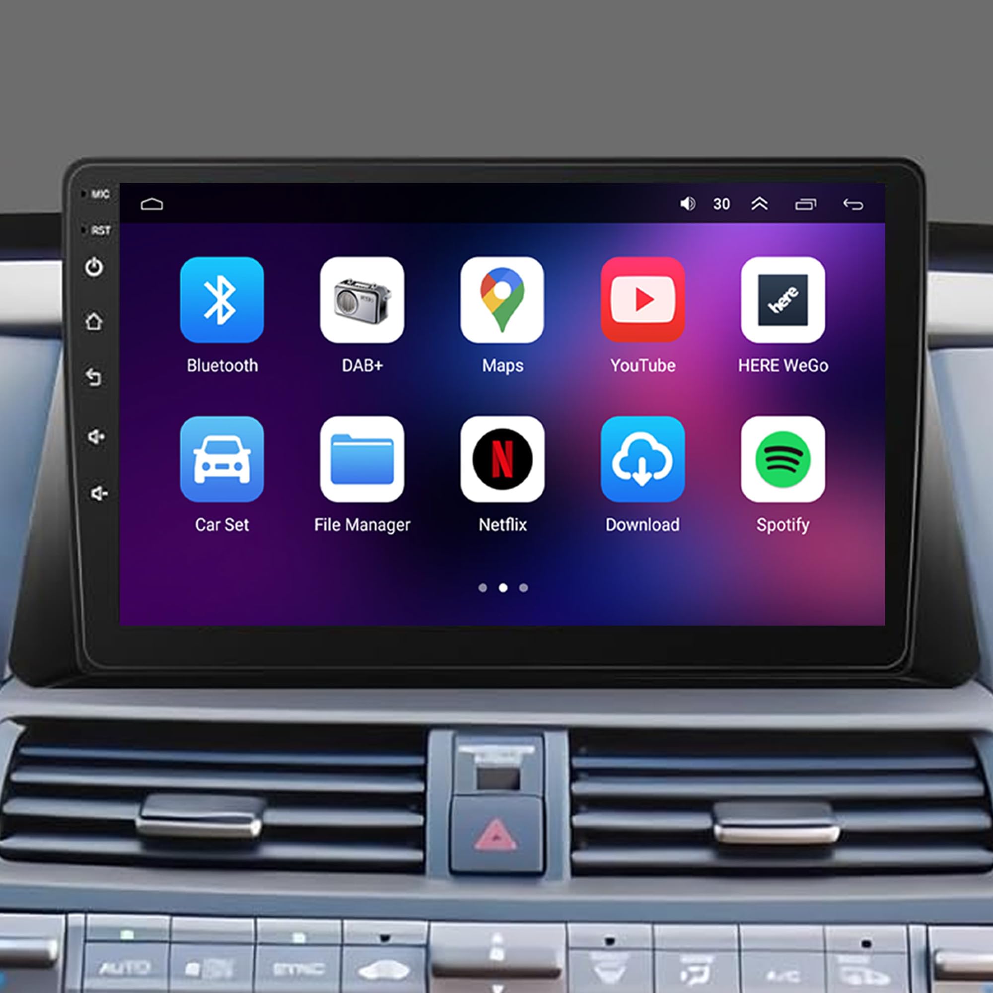 Photo 1 of [4+64G] Android 13 Car Stereo with Wireless Apple Carplay & Android Auto for Honda Accord 2008-2013 10.1" Touchscreen Radio Upgrade with AHD Camera,GPS Navigation,SWC,WiFi,FM,Bluetooth