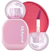 lilybyred Balming Dewy Tint | Korean Semi-Glow Lip Stain, Velvet to Soft Glow Texture, Sheer Buildable Color, Moisturizing & Lightweight, Natural Flush Look, Non-Sticky, 0.21 oz. (02 Tender Lychee)