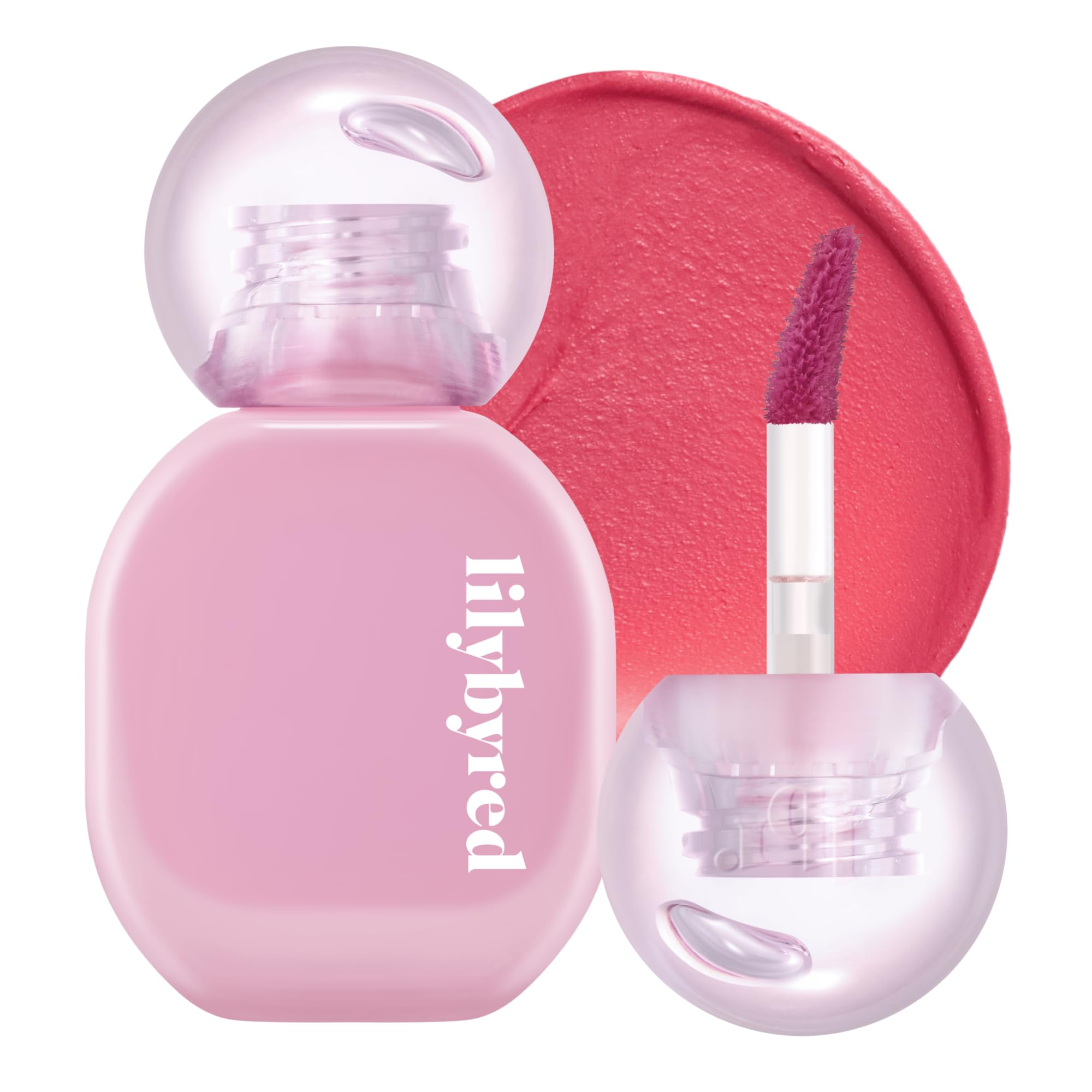 warm tone coral tint