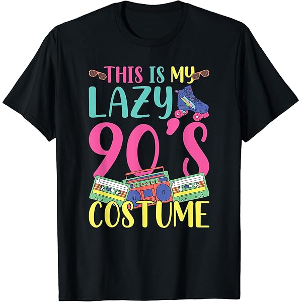 Amazon.com: Mens Best Of 90s Nineties Colorful Funny Slogan Comic