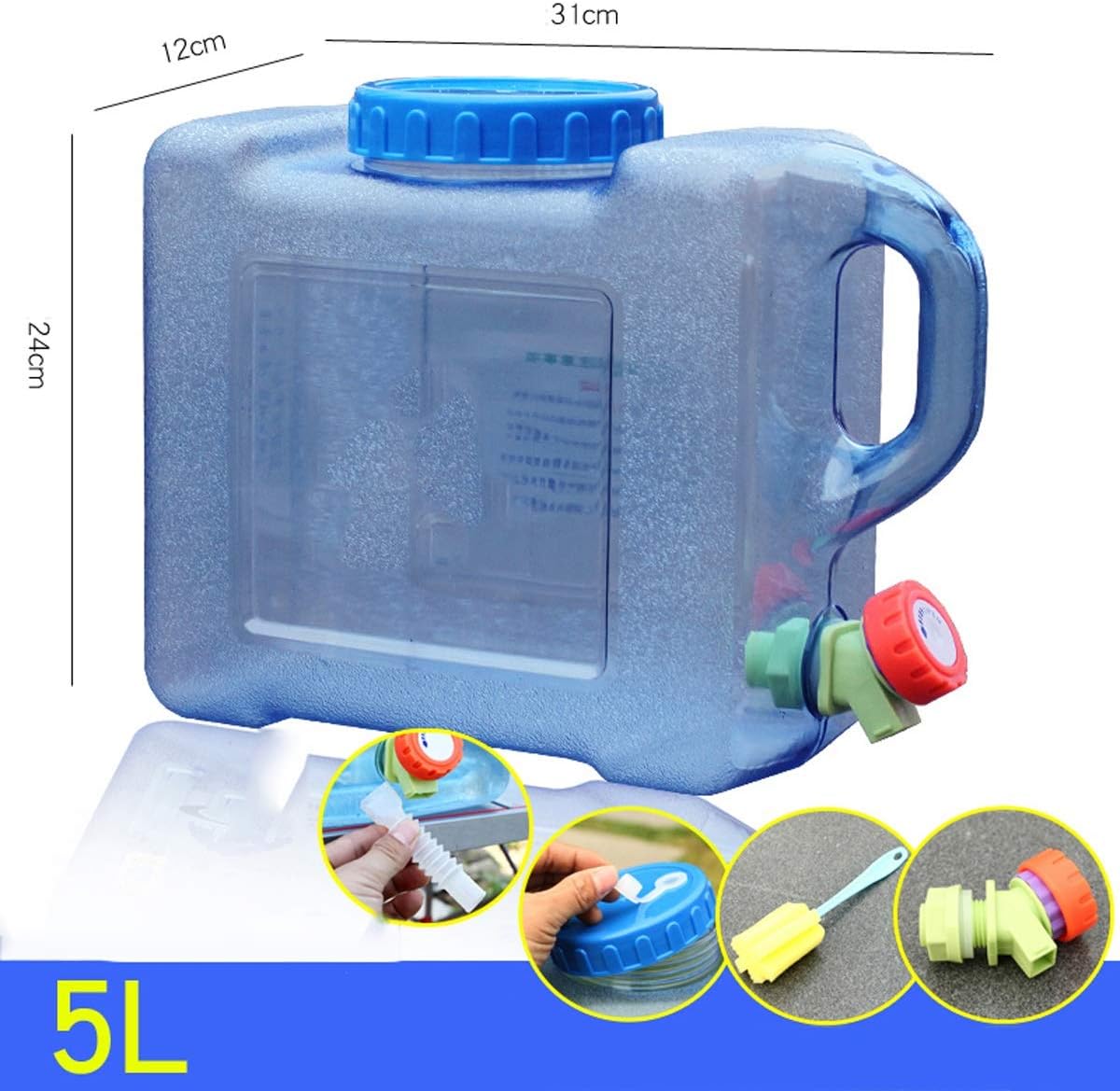 Acampar RSH 5L Bidón De Agua Plástico con Grifo Depósito De Agua