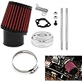 MSCRP High Performance Air Filter Intake Kit for Go-Karts & Mini Bikes 6.5 HP Honda Clone GX160 GX200 Go Kart Predator 212cc Engine