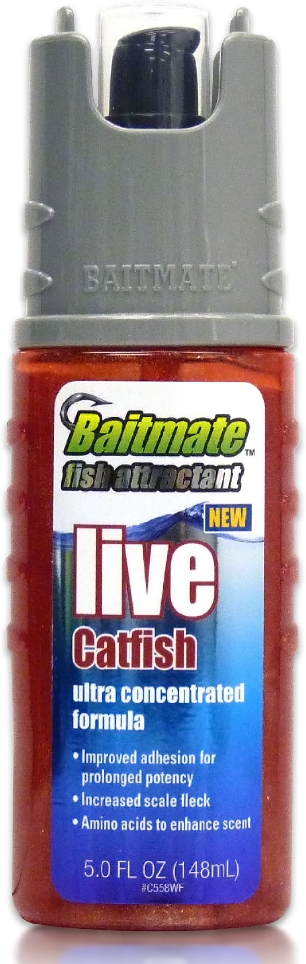 Baitmate Live Scent Fish Attractant, for Lures and Baits - 5 fl oz.