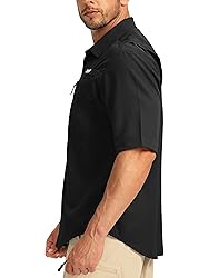 Men's Fishing Shirts with Zipper Pockets UPF
