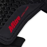Mitre Aircell Football Ankle Protection Shin Pads M Black Red view 4
