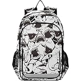 ALAZA Angry Shark Attack Fun Animal Laptop Backpack Purse for Women Men Travel Bag Casual Daypack with Compartment & Multiple Pockets