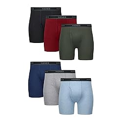 Hanes Boxer Briefs, Cool Dri Moisture-Wicking