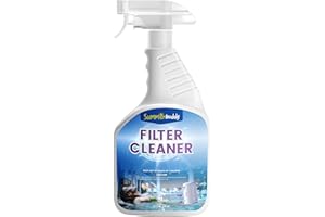 SUMMERBUDDY Spa Filter Cleaner - Fast-Acting Spray for Instant Hot Tub & Pool Filter Cleaning, Prolongs Filter Life, No Soaking Required, Pool Cartridge Filter Cleaner