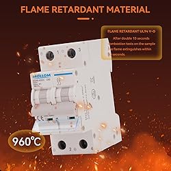 MOLLOM DC 2 Pole Miniature Circuit Breaker,400V