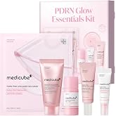 medicube PDRN Glow Essentials Kit, Mini Skincare Travel Set, 5-Step Routine