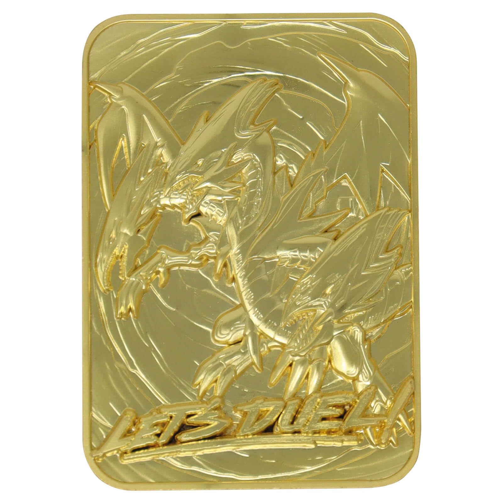 YU-GI-OH! YGO30G Limited Edition 24K Gold Plated Collectible-Blue Eyes Ultimate Dragon, Black