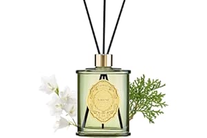 M&SENSE 8.4 oz Large Reed Diffuser for Home | Forest Scent Oil Diffuser with Sticks | Bedroom Bathroom Living Room Decor