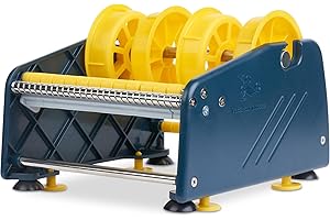 Tatco Shipping Label Dispenser, Manual, 4 Adapter, Blue (TCO51206)