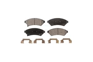 Front Ceramic Disc Brake Pads TEC-1075 Replacement For Pontiac Grand Prix Buick LaCrosse Chevrolet Uplander Montana Terraza Saturn Relay VPG MV-1 Allure