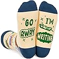 Zmart Funny Book Lover Gifts for Women Men, Novelty Reading Gifts for Writers Authors, I’m Reading Writing Gifts Socks