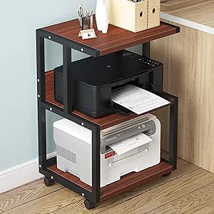 Office Supplies Carro móvil con Soporte para Impresora, Estante de