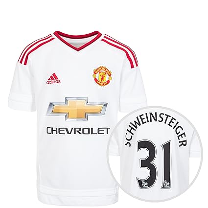 adidas Manchester United Trikot Away Schweinsteiger 2015/2016 Kinder 164