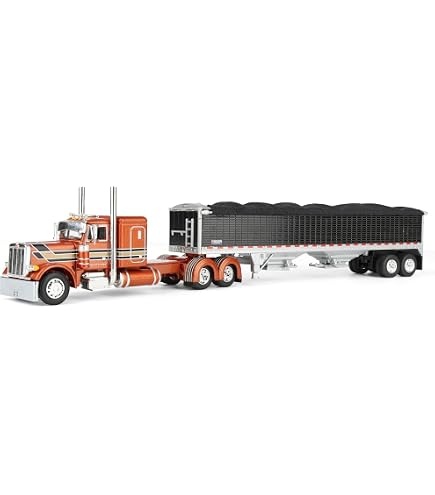 DCP1/64ミニカー Peterbilt379アメリカトラック野郎 Amazon.com: DCP 1/64 Cyan Peterbilt 379 60
