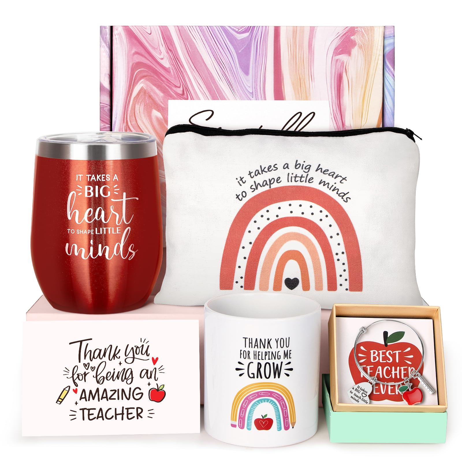 UAREHIBY Teacher Gifts for Women,Teacher Appreciation Gifts from ...