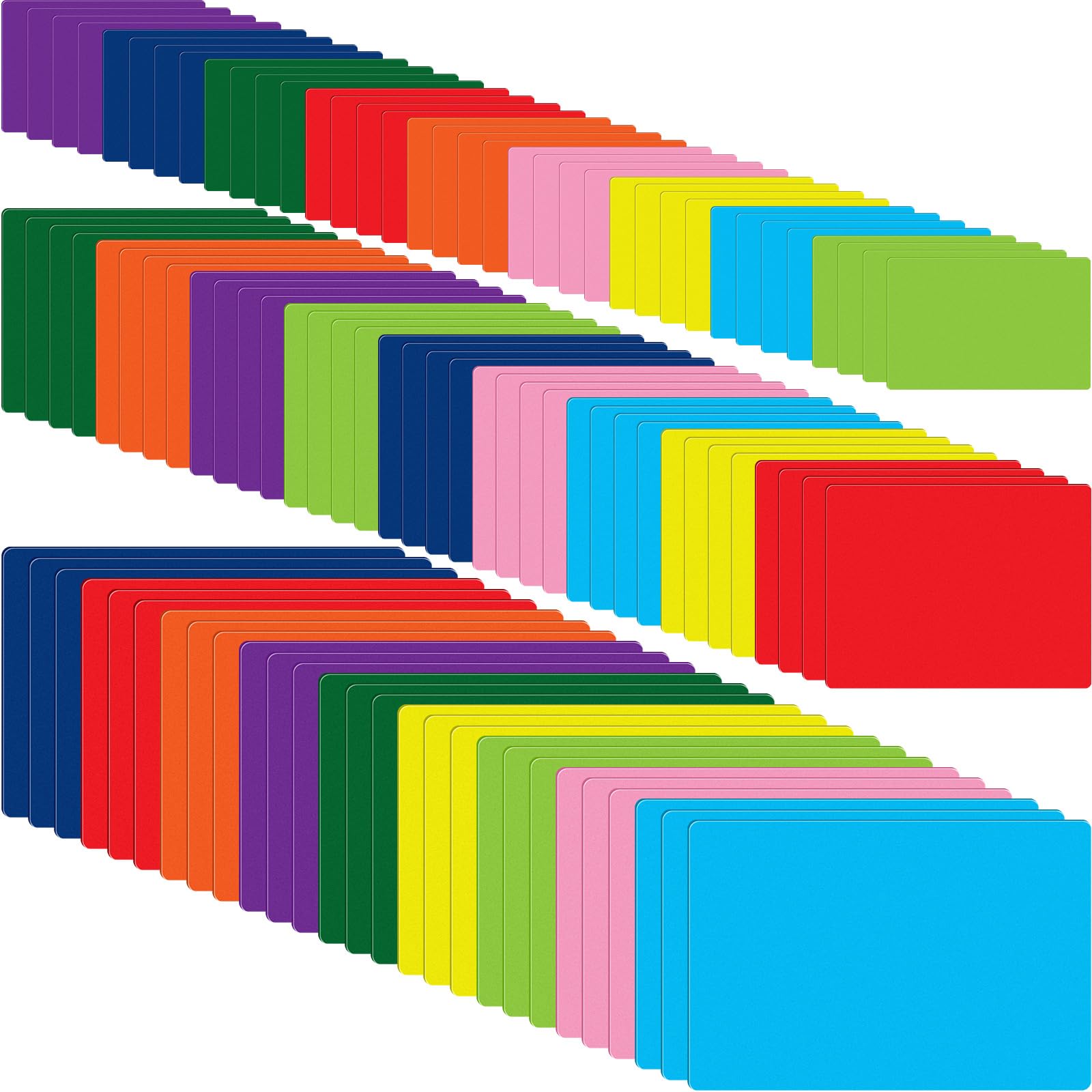 Photo 1 of Mimorou 99 Pcs Magnetic Dry Erase Labels Reusable Name Magnets for Classroom Whiteboard 3 Sizes Colored Magnetic Blank Cards for Office Home Kitchen Fridge(Bright Colors)