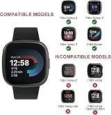 AK Straps for Fitbit Sense 2/Sense/Versa 4/Versa 3 Silicone Sport Band view 3