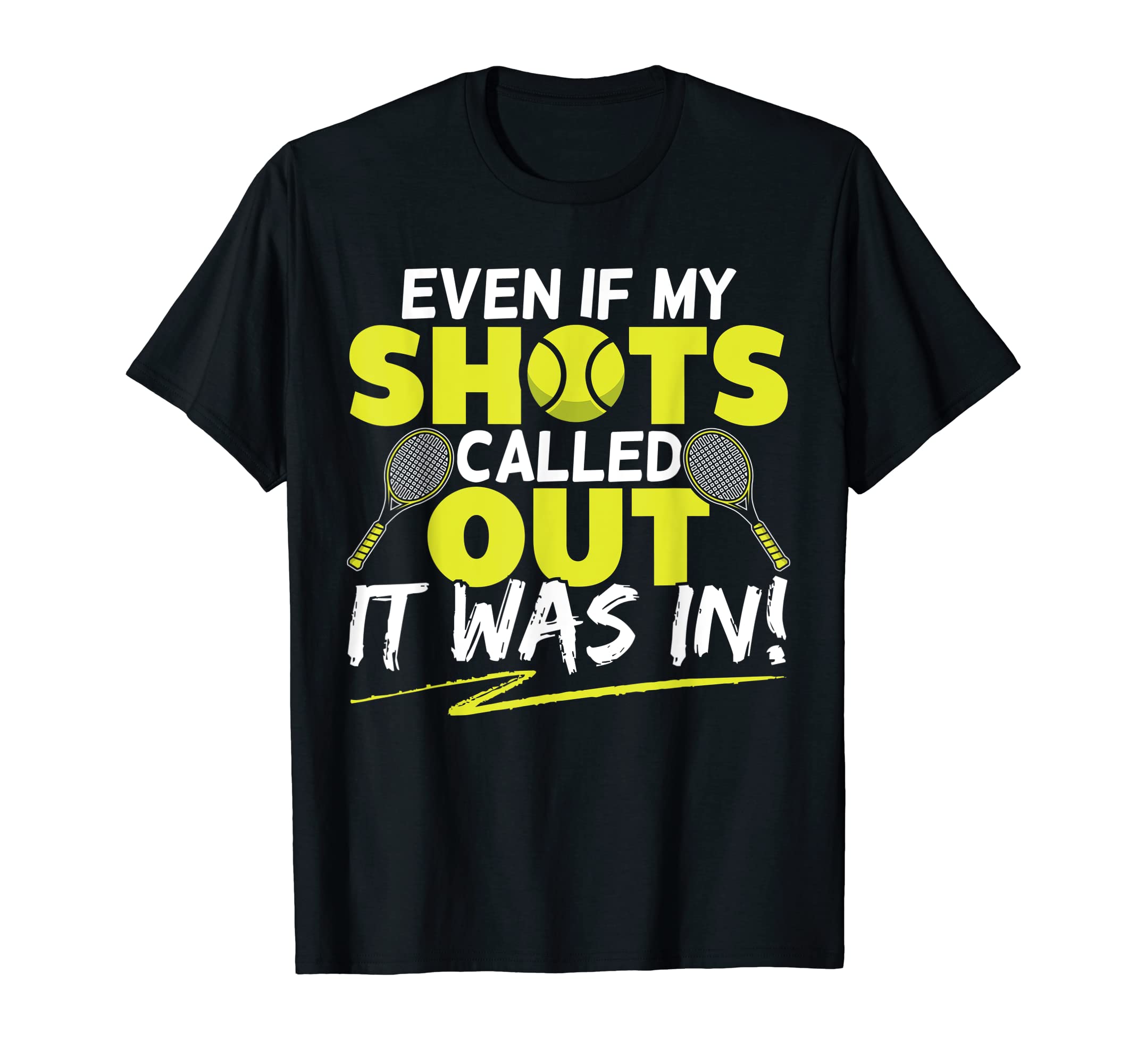 Tennis Balls With Racket Tennis Player Gifts T-Shirt