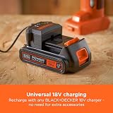 BLACK+DECKER 18V 2.0Ah Lithium Battery BL2018-XJ Compact PowerConnect view 4