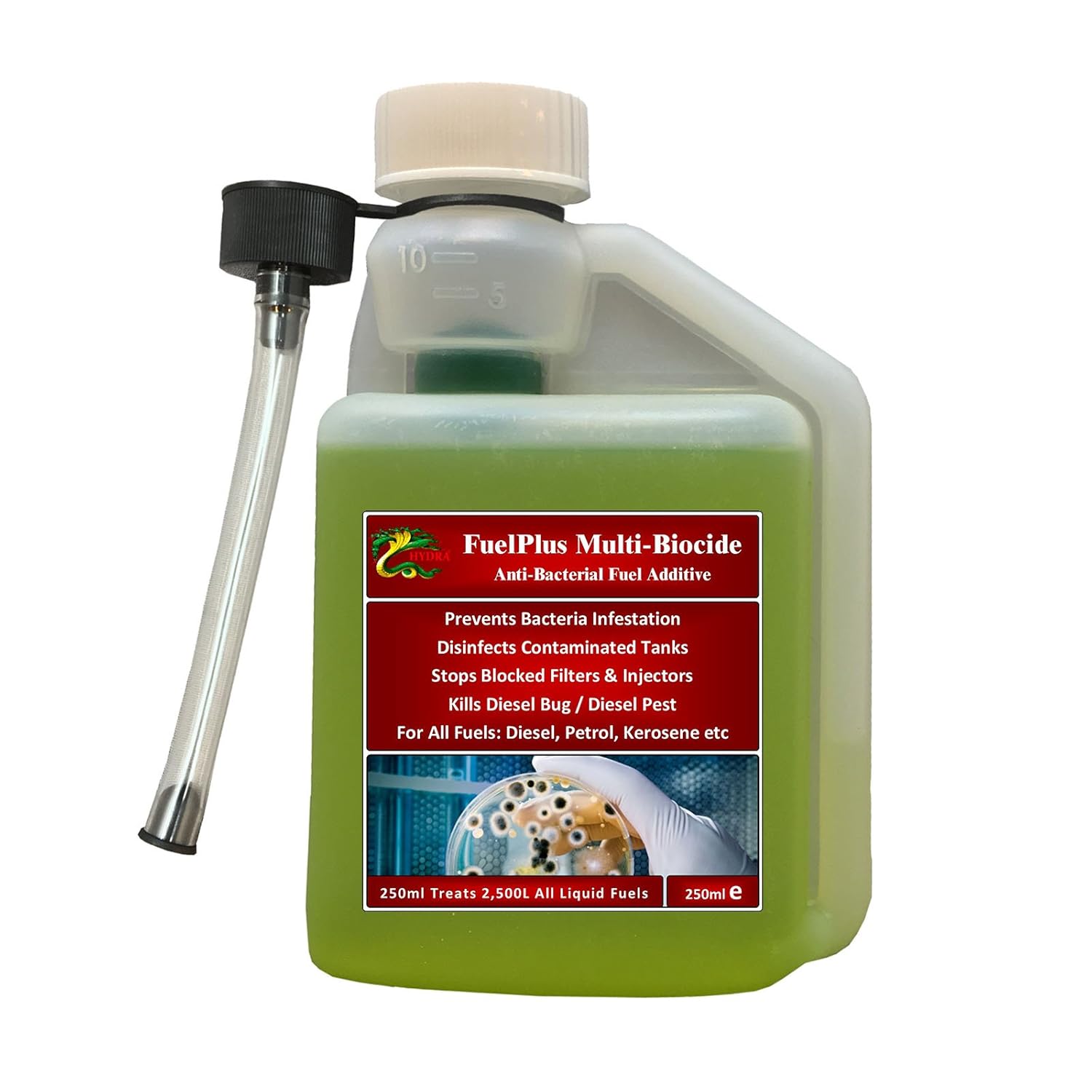 HYDRA FUELPLUS MULTI BIOCIDE 250ml +Diesel Bug Killer +Fuel System