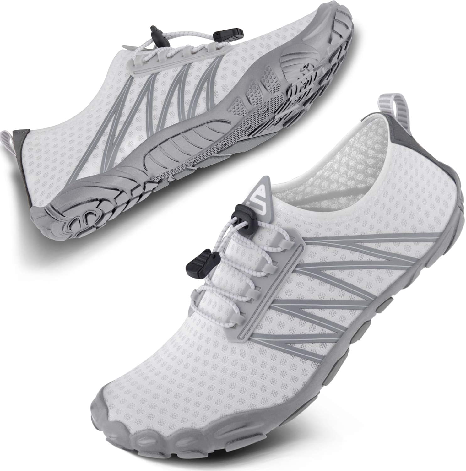  | SEEKWAY Mens Womens Water Shoes Quick-Dry Aqua Sock Barefoot Athletic Sports Shoes for Outdoor Beach Swim surf Walking Diving Boating Hiking Pool | Water Shoes