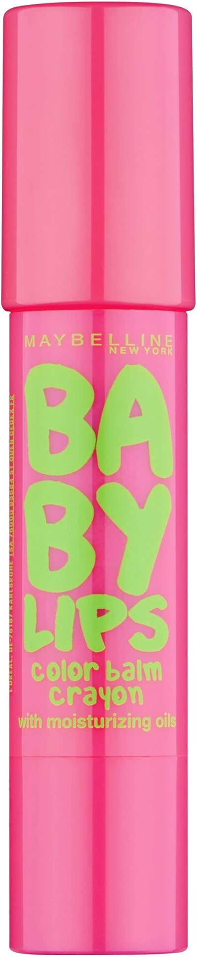 Maybelline Baby Lips Color Balm Crayon 15 Strawberry Pop Lip Balm