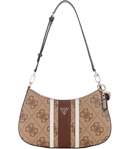 Amazon.com: Zaria Mini Top Zip Shoulder Bag : GUESS: Clothing