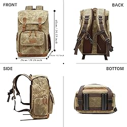 UBAYMAX Camera Backpack, DSLR SLR Waterproof Canvas