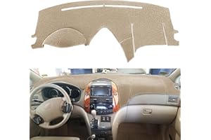 Fcovergurus Dash Cover Mat Custom Fit for Toyota Sienna 2004-2010, Dashboard Cover Pad Carpet Protector (04-10 Beige) F99