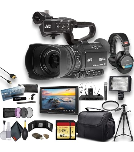 Amazon.com : JVC GY-HM250 UHD 4K Streaming Camcorder with Built-in