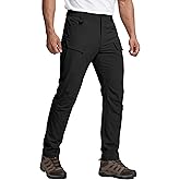 Flyplus Tactical Pants for Men with 10 Pockets,Slim Fit Cargo Work Pants,Durable for Hiking,Fishing,Outdoor Activities