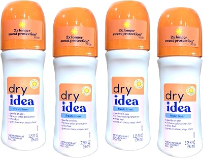 Dry Idea Advanced Dry Powder Fresh Deodorant 3.25oz Pack of 4