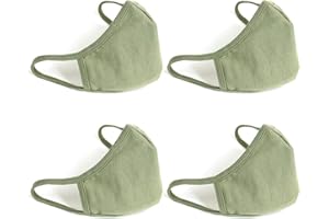 ECOMADE ARENA ECOMADE ARERNA Fashion Protective Face Mask Dust Cotton Washable Reusable Mask with Replacement Filter Pocket, Made in Korea