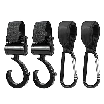 pushchair bag clips