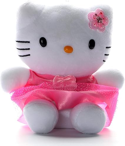 HC Toys LLP Kids Polyester Plush Stuff Hello Kitty Soft Toy (White)